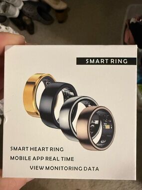Luck ring Smart Ring Health Tracker rose gold size 11